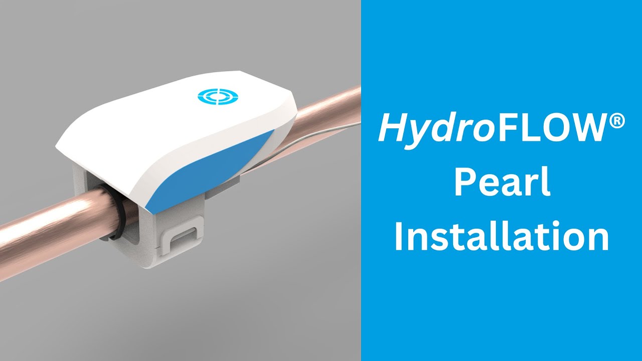 HydroFLOW Pearl monteret på et rør
